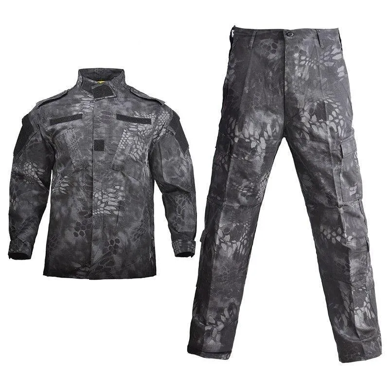 Bold Statement Camo Security Combat Uniform Tactical Combat Special Force