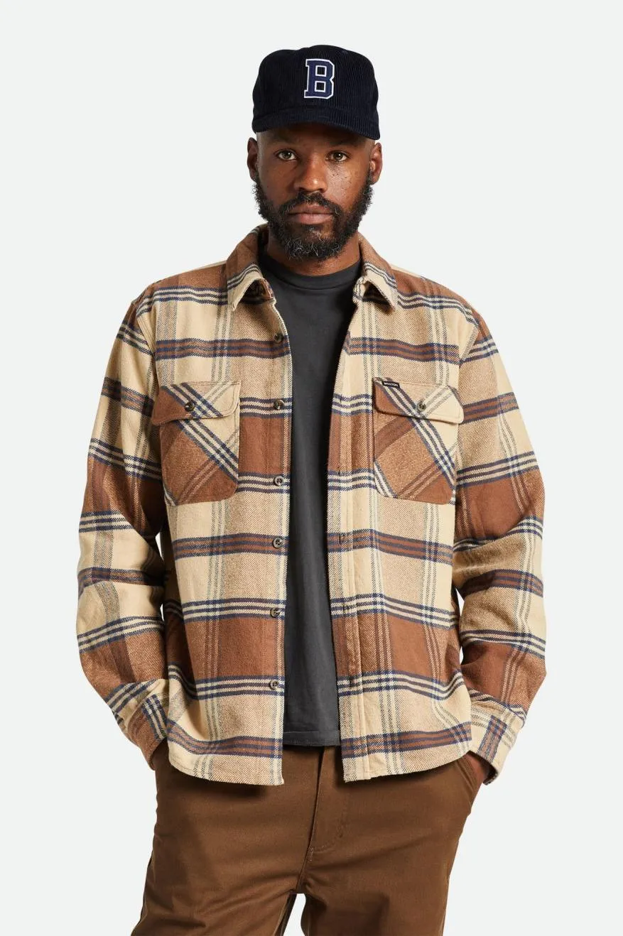 Bowery Flannel - Sand/Bison