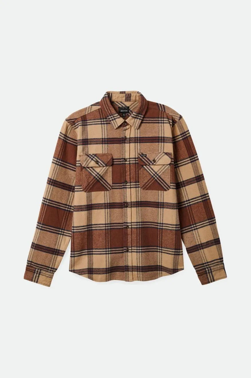 Bowery Flannel - Sand/Bison