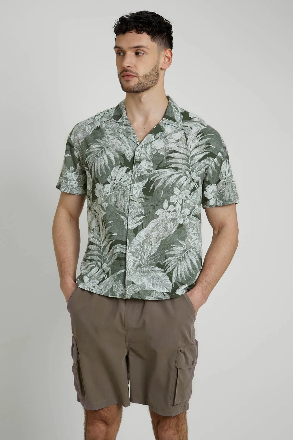 Callan Botanical Print Shirt