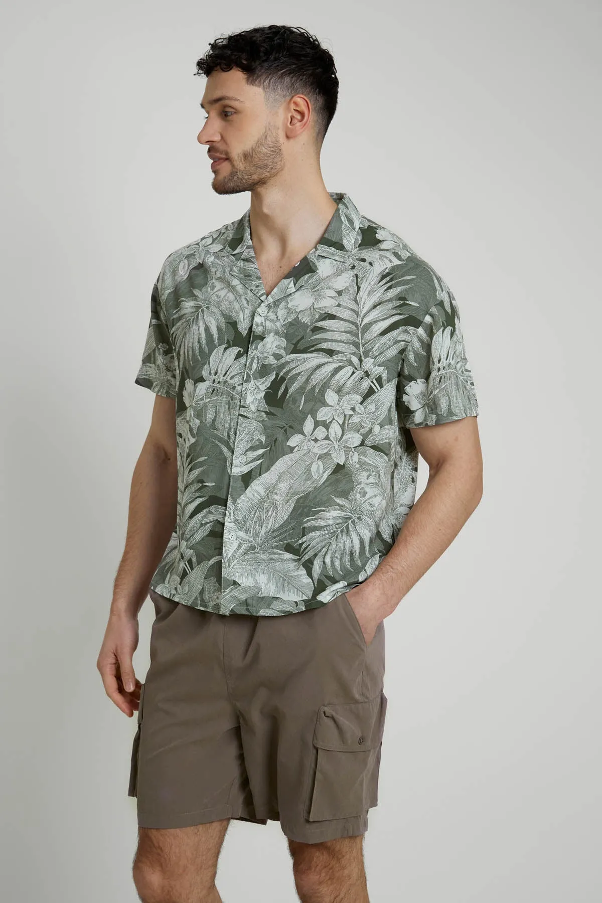 Callan Botanical Print Shirt