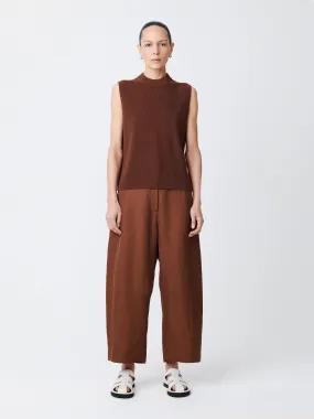 Chalco Pant Carob Brown ecommerce store available