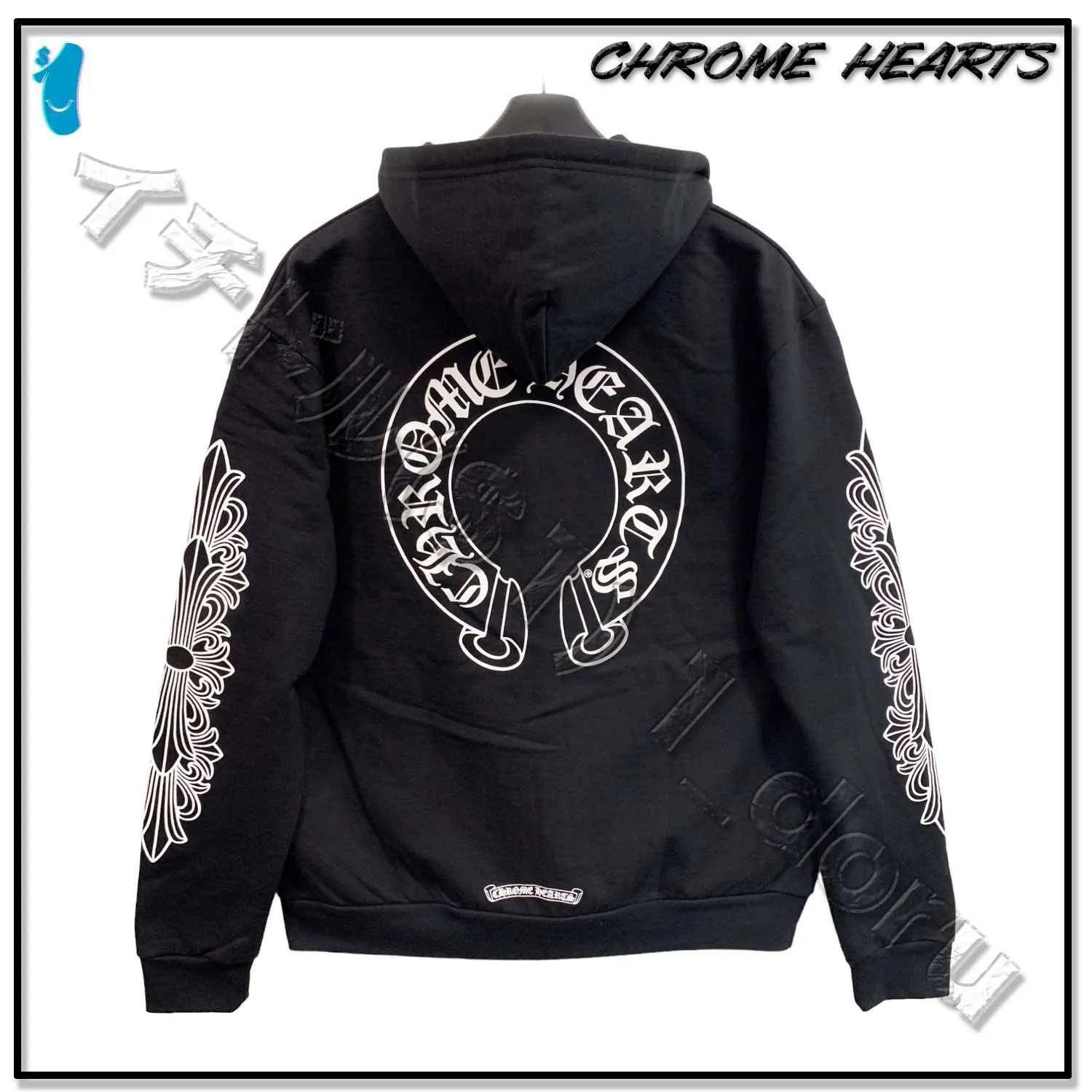 CHROME HEARTS | Hoodies with Street Style Cotton Logo - Unisex, Made of Blended Fabrics - Shop Now!