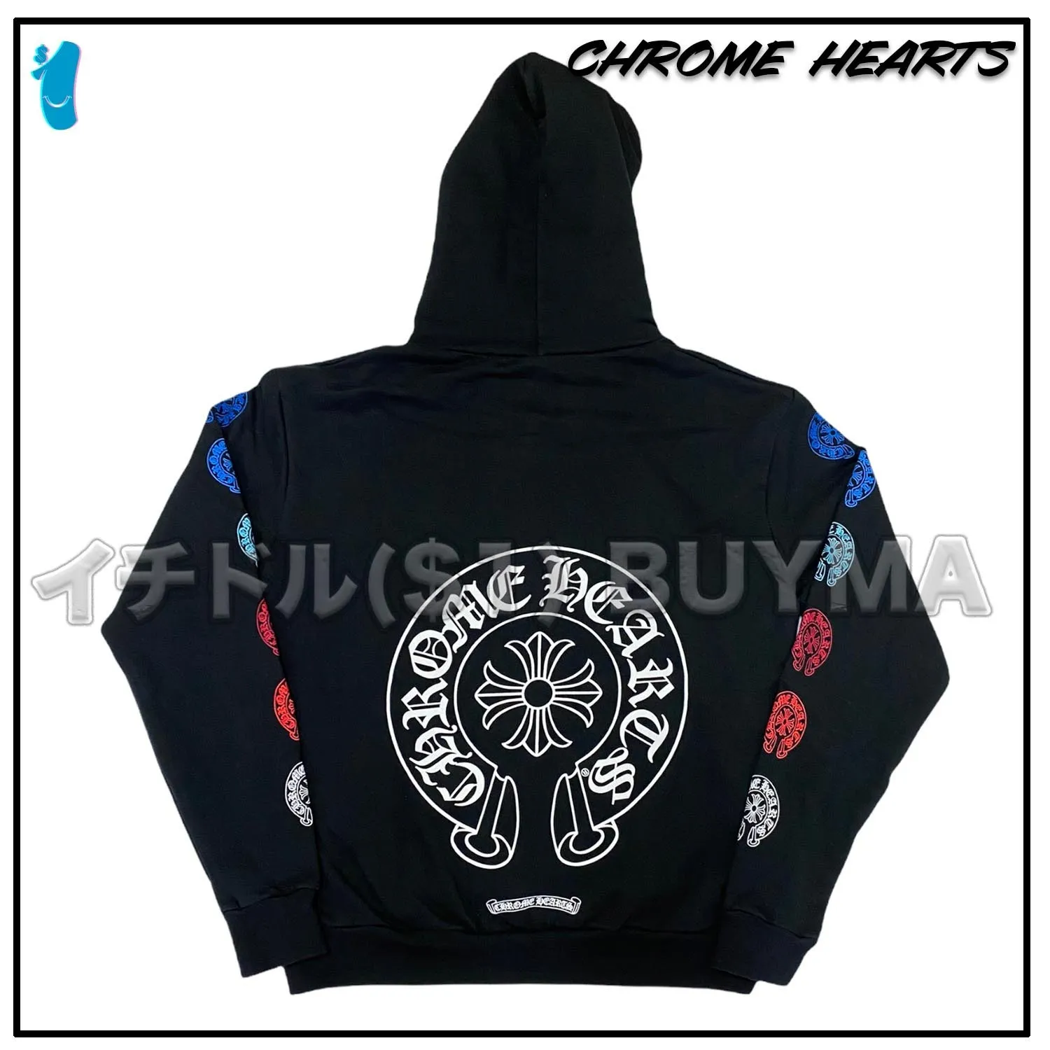 Chrome Hearts | Unisex Cotton Hoodies - Street Style, Long Sleeves