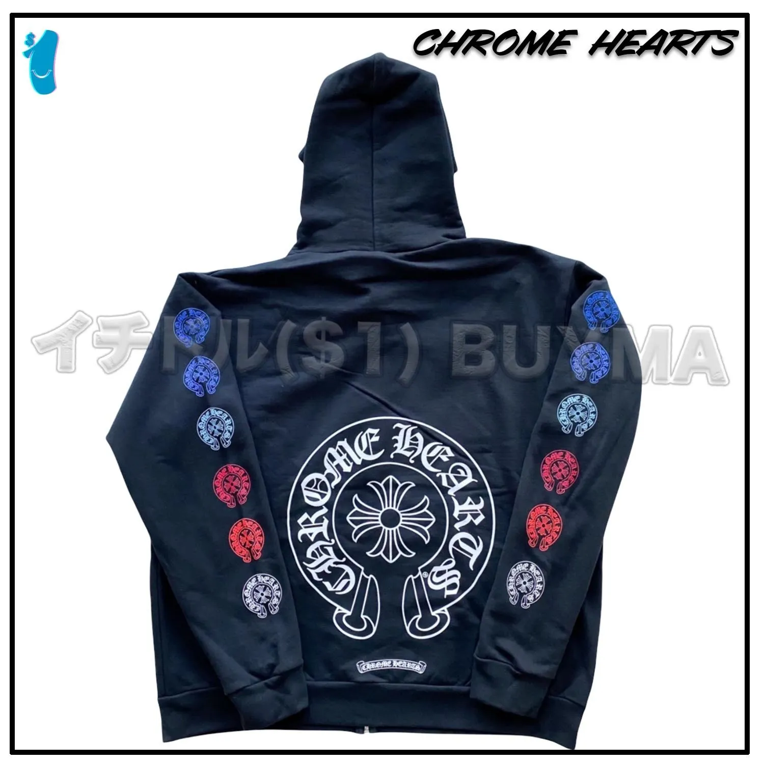 Chrome Hearts | Unisex Cotton Hoodies - Street Style, Long Sleeves