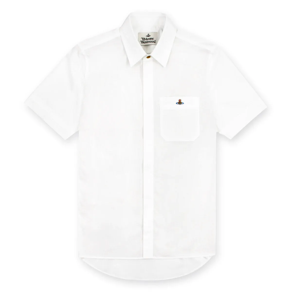 Classic Orb SS Shirt in White - Vivienne Westwood