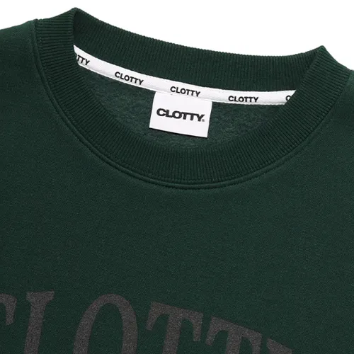 Clotty Long Sleeve Logo Hoodies & Sweatshirts - Unisex Street Style