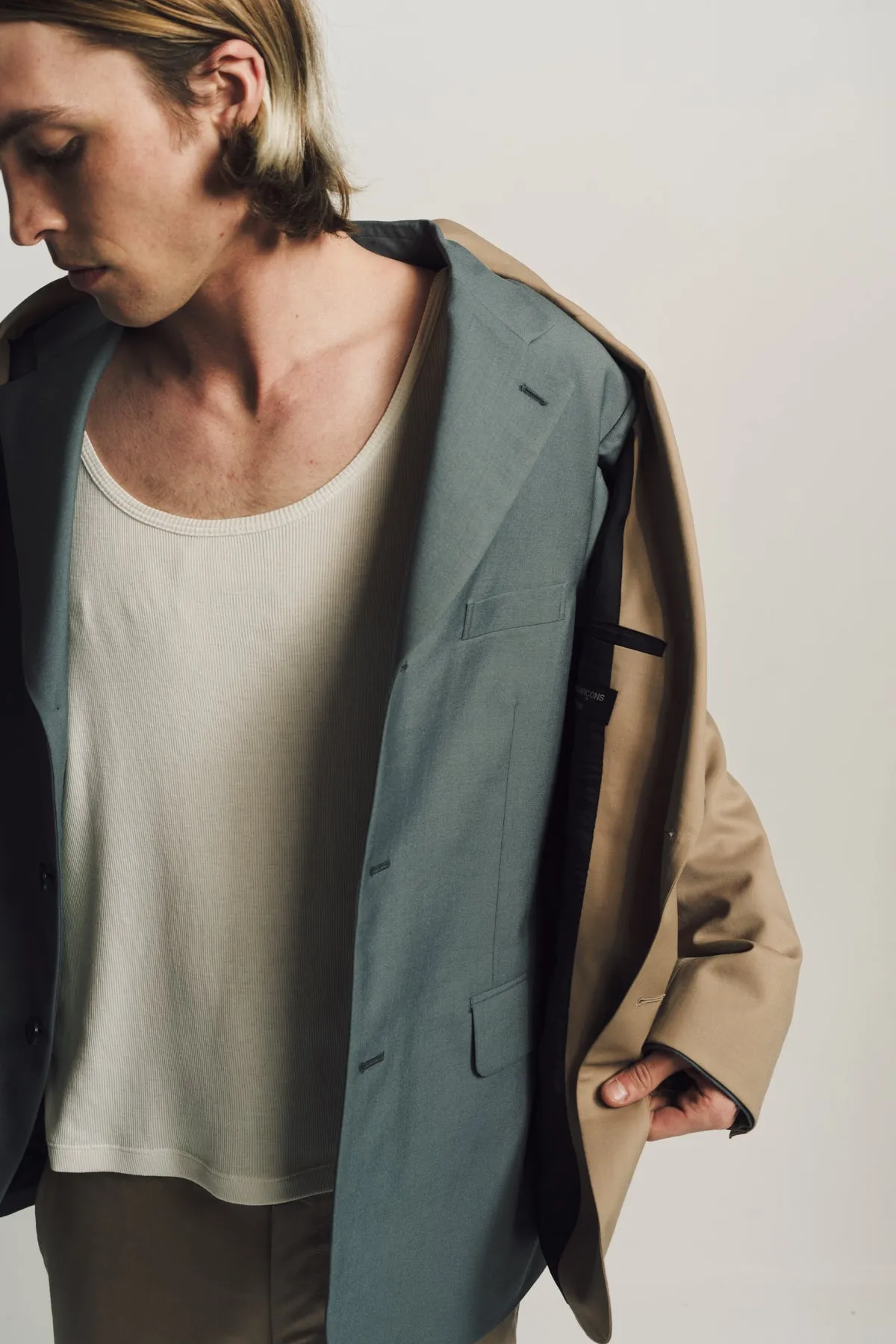 COMME DES GARCONS HOMME PLUS | DOUBLE LAYERED BLAZER