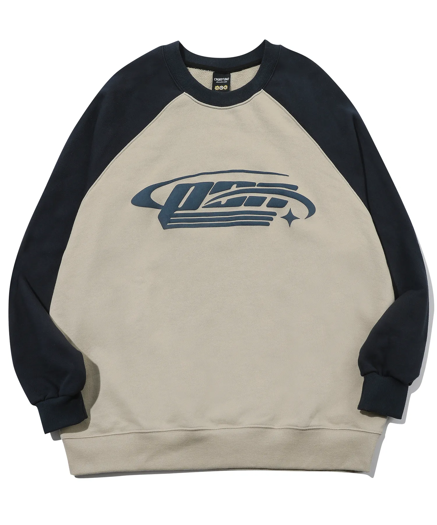 COMPAGNO Shooting Logo Raglan Sweatshirt