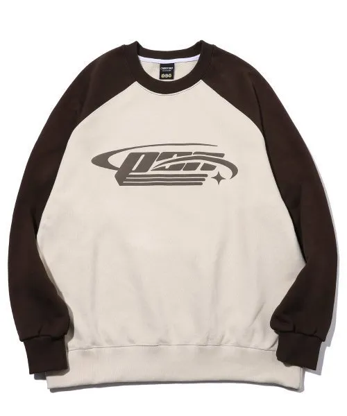 COMPAGNO Shooting Logo Raglan Sweatshirt