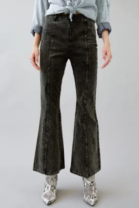 Corduroy Wide-Leg Trousers