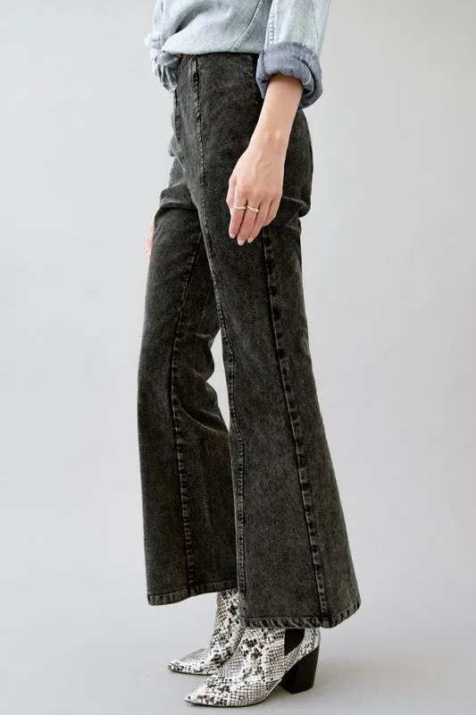 Corduroy Wide-Leg Trousers