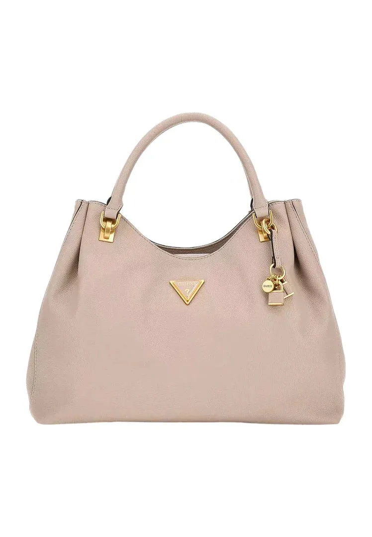 Cosette Satchel Taupe Guess - Buy Online Now