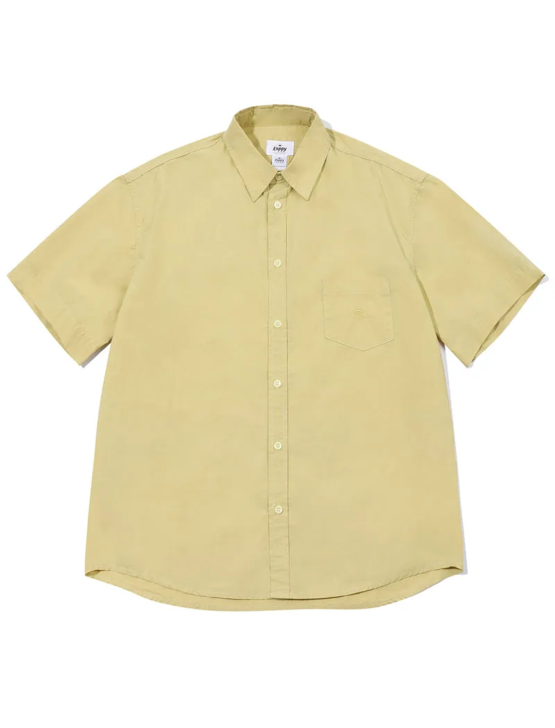 Cotton Half Shirt Butter