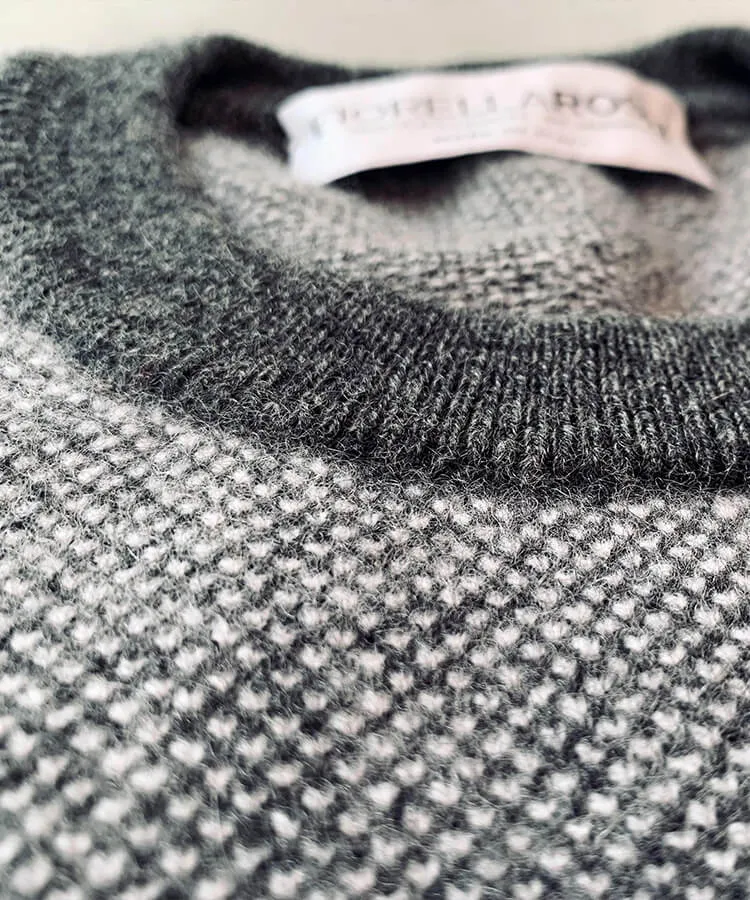 Crew neck sweater for men