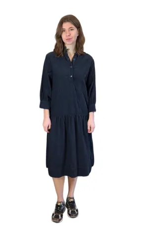 Della Navy Pincord Dress - Latest Model and Affordable