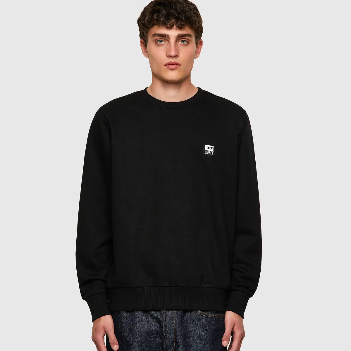 Diesel Black Sweatshirt - S-GIRK-K12, Shop Now!