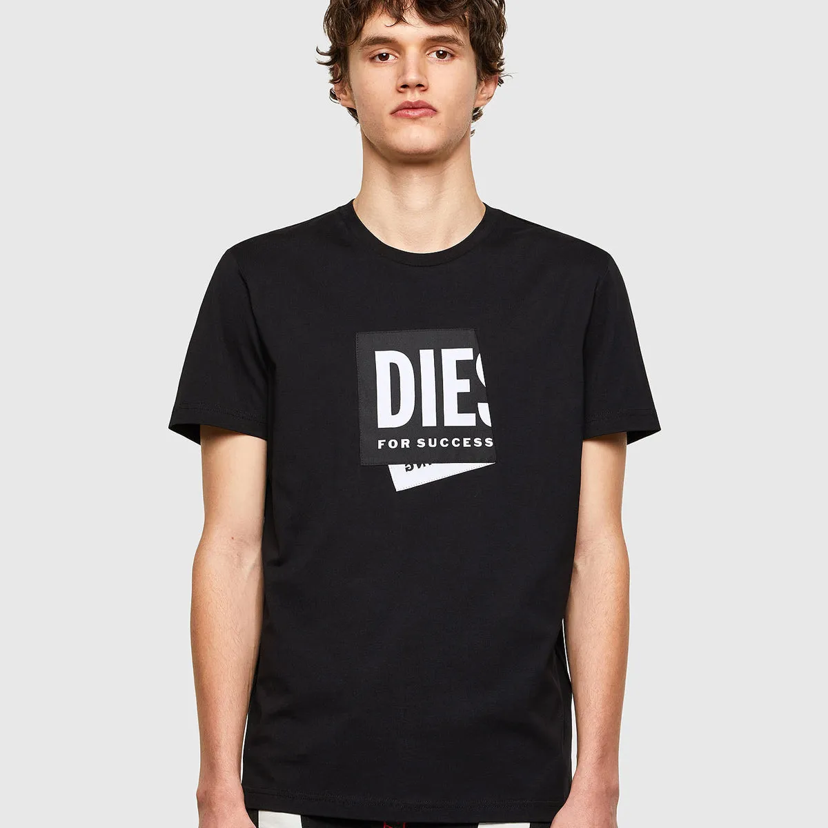 Diesel Black T-DIEGOS-LAB T-Shirt