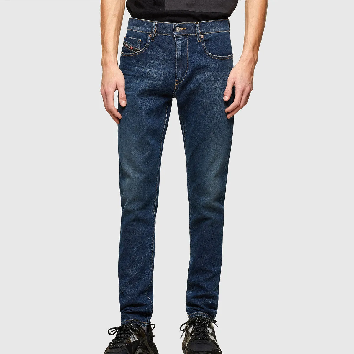 Diesel Blue Slim Jeans - D-Strukt 009NV