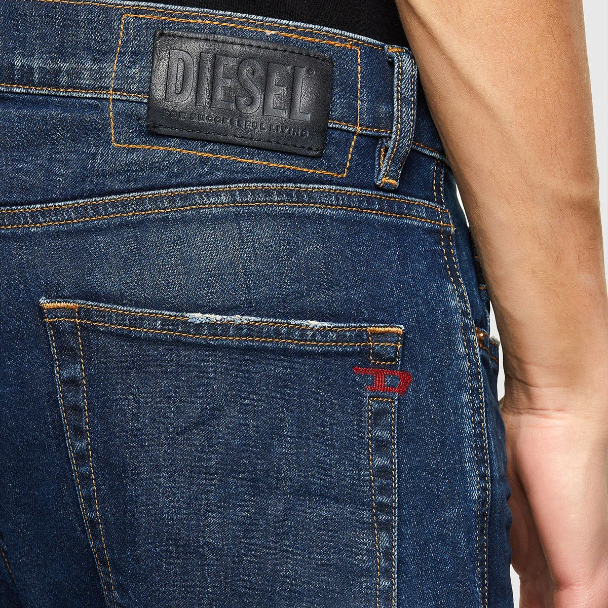 Diesel Blue Slim Jeans - D-Strukt 009NV