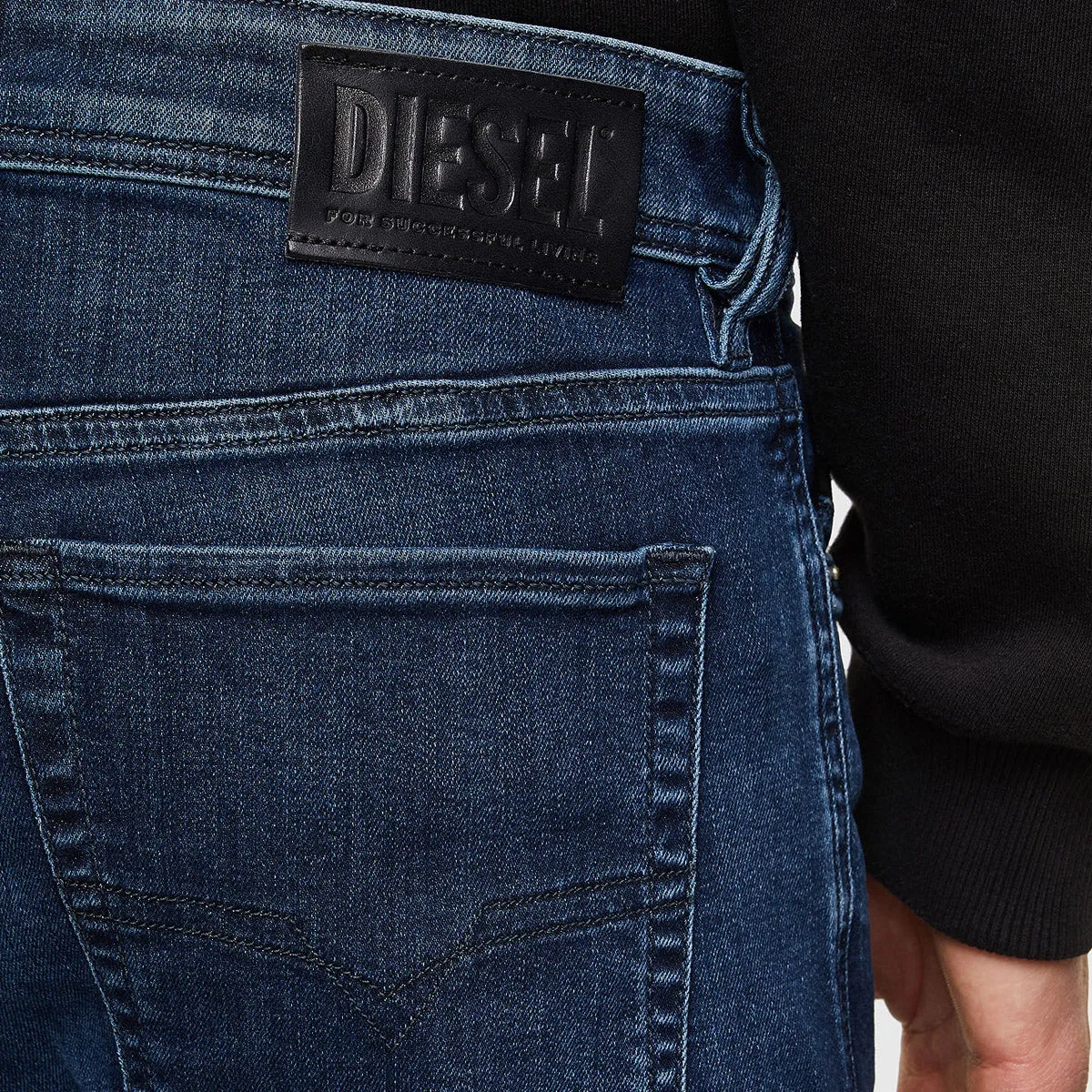 Diesel Dark Blue Skinny Jeans - Sleenker-X 009QI