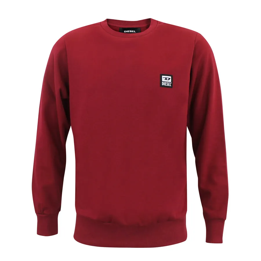 Diesel Deep Red Sweatshirt - S-GIRK-K12 for Kids