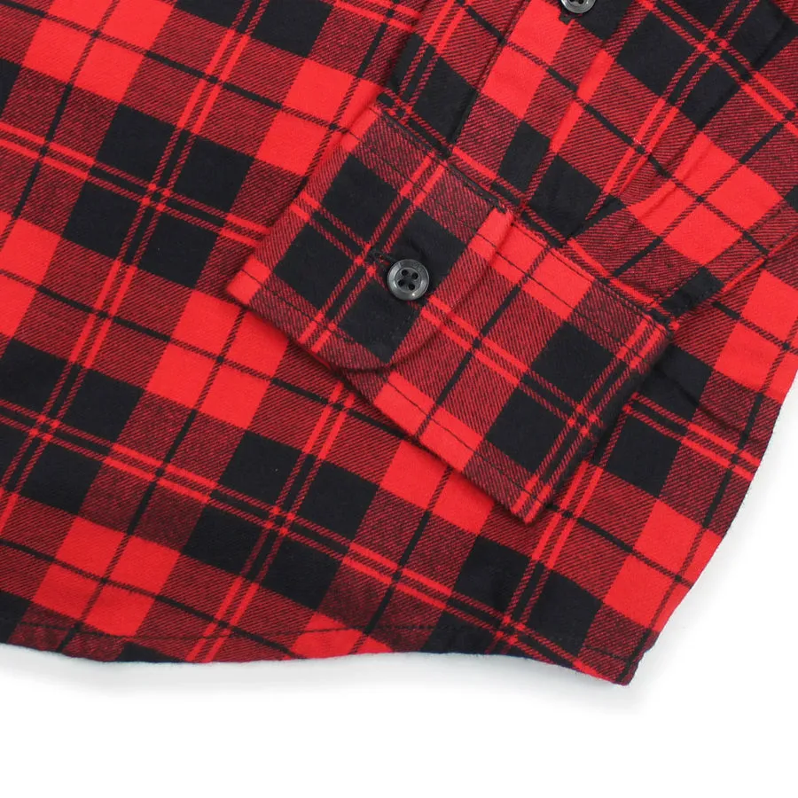 Diesel Red Check Shirt - S-MOI-CHK