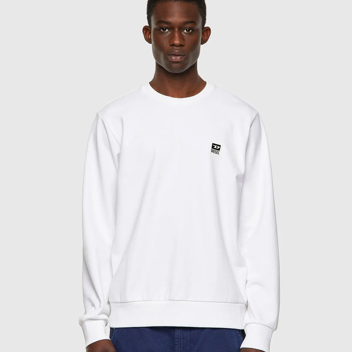 Diesel White Sweatshirt - S-GIRK-K12