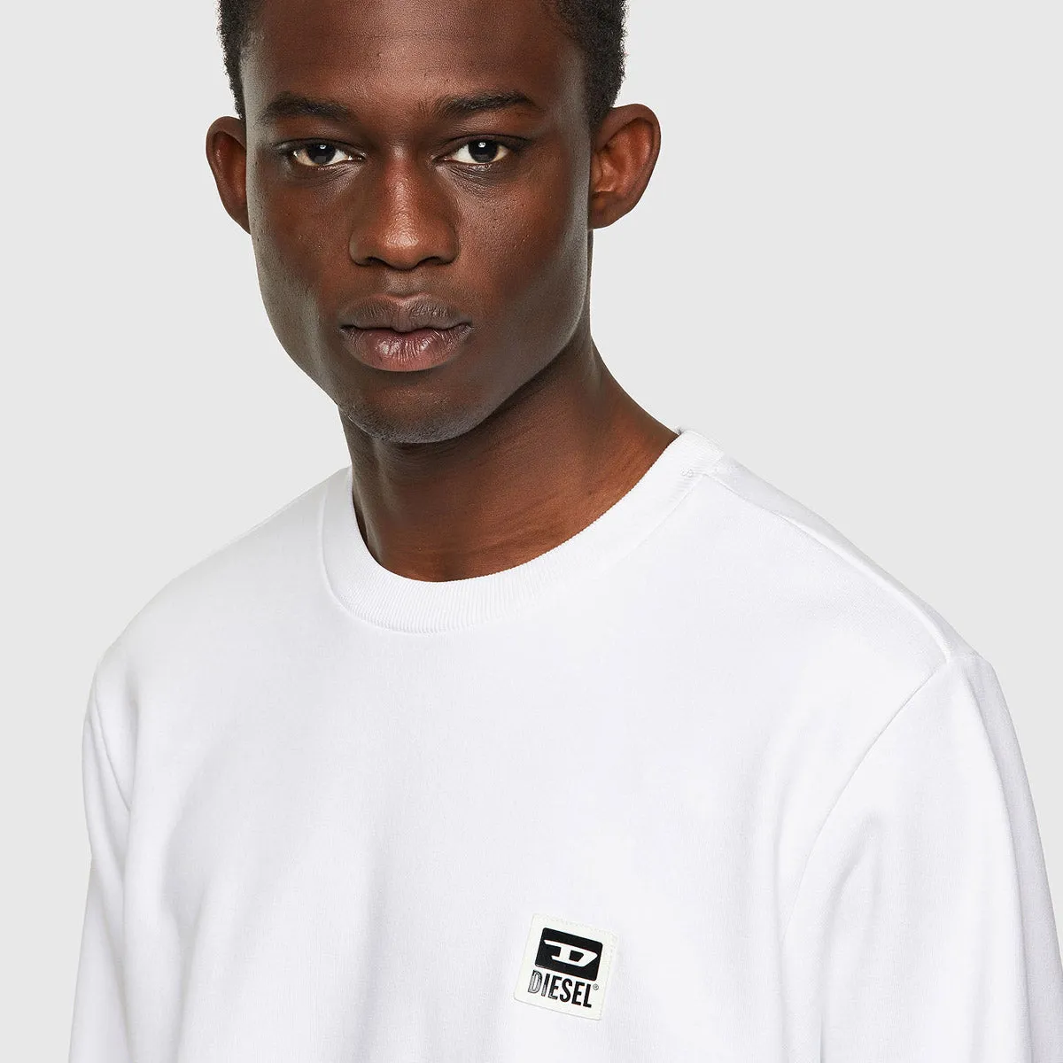 Diesel White Sweatshirt - S-GIRK-K12