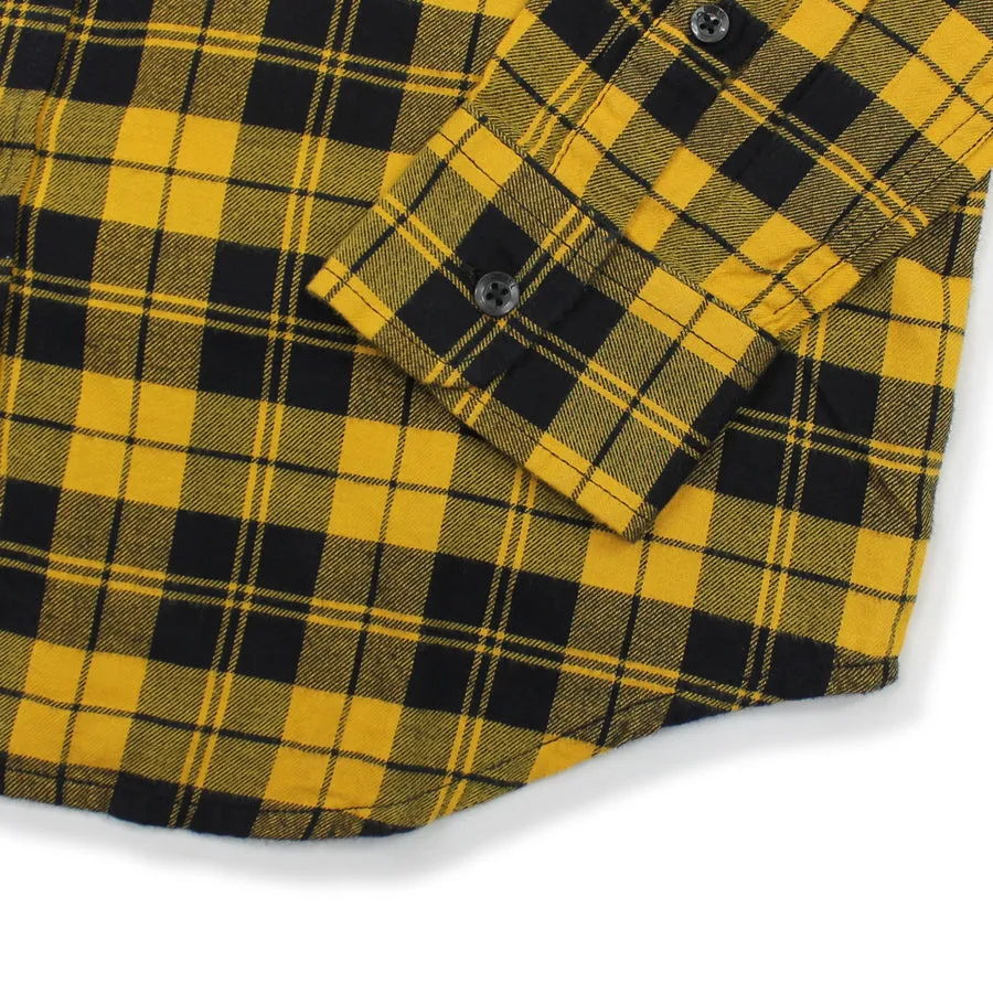 Diesel Yellow Check Shirt - S-MOI-CHK