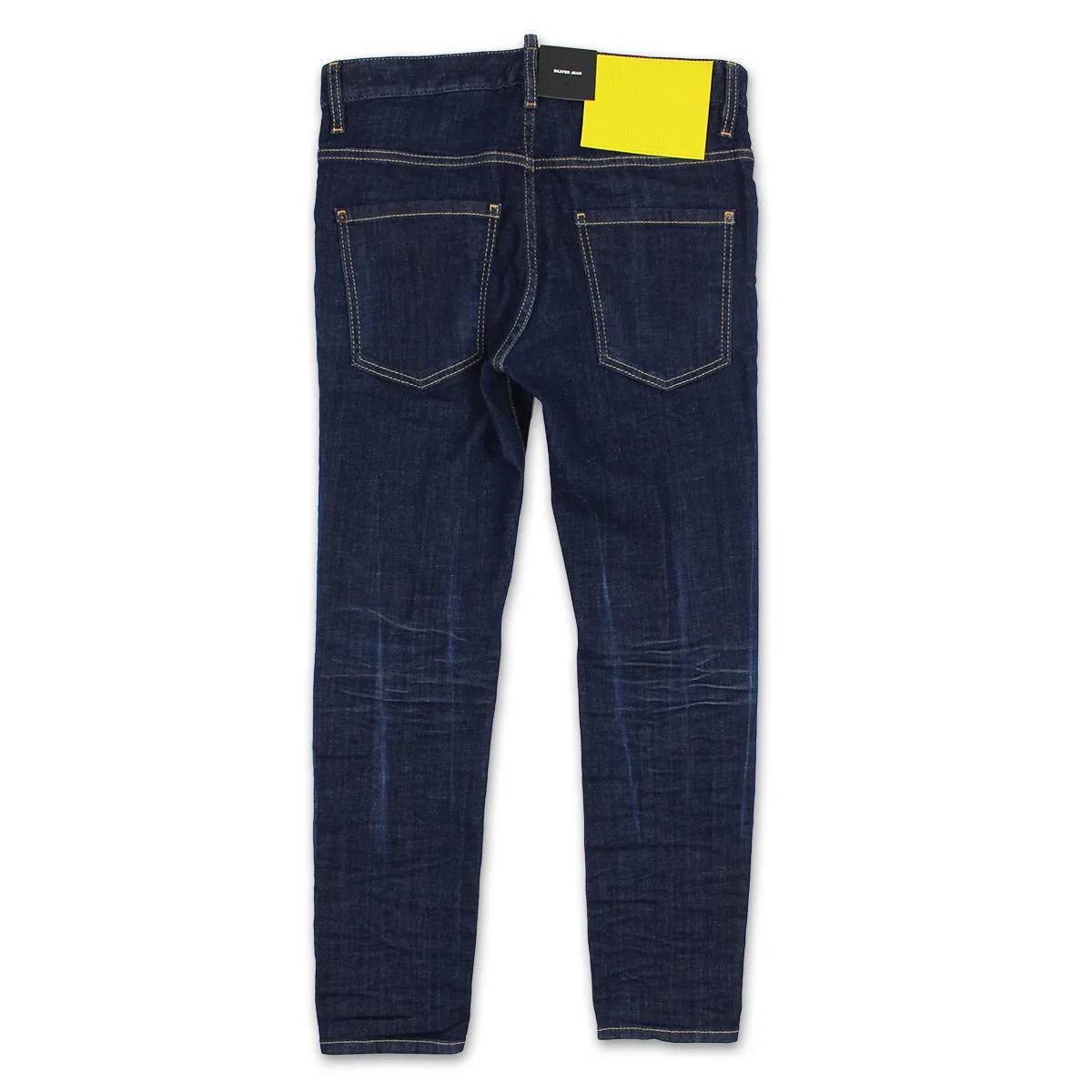 DSQUARED2 - Blue Dark 3 Wash Skater Jeans