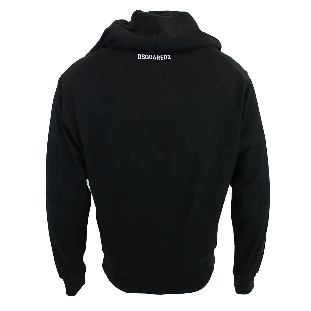 DSQUARED2 DSQ2 Logo Black Hooded Sweatshirt