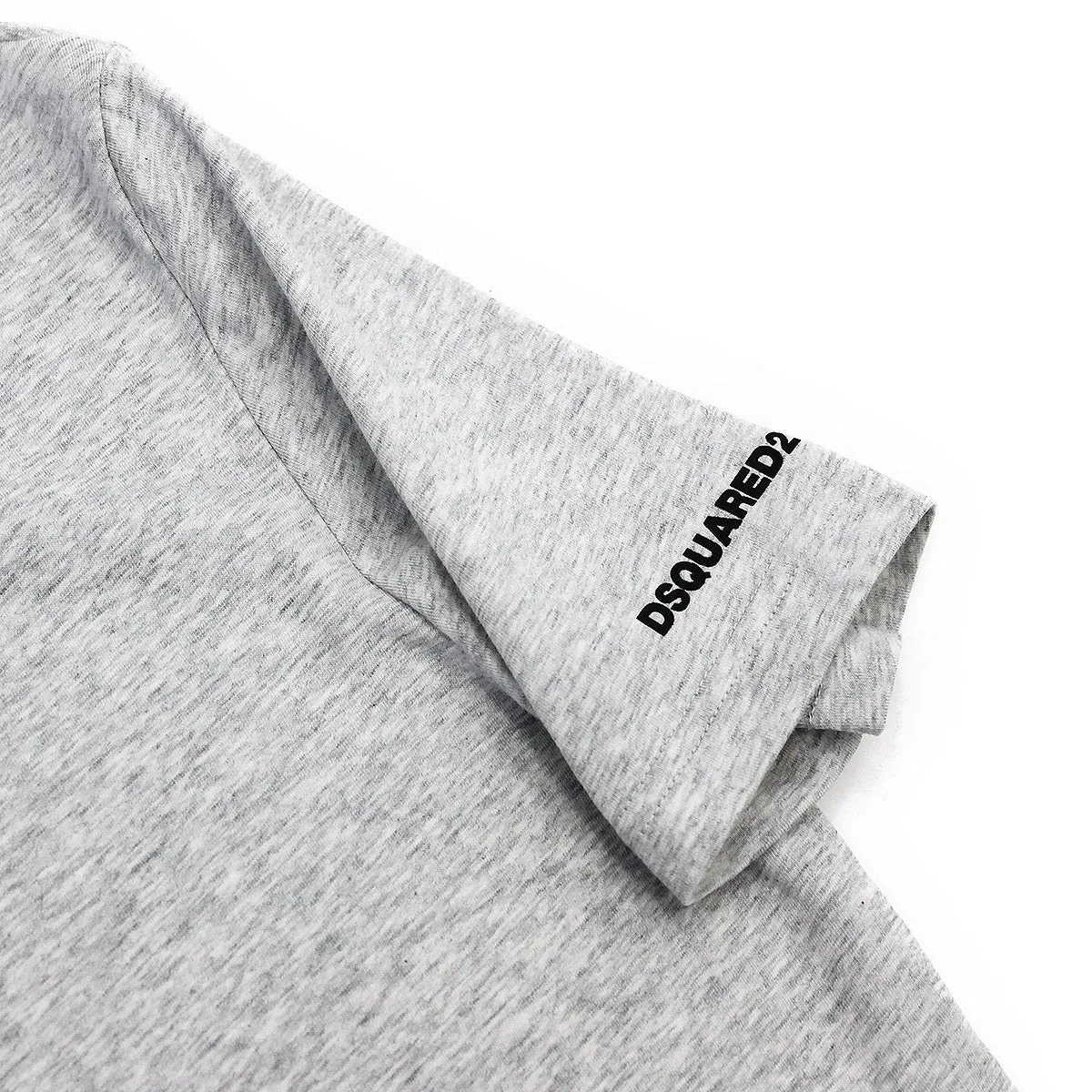 DSQUARED2 Grey T-Shirt with Sleeve Logo