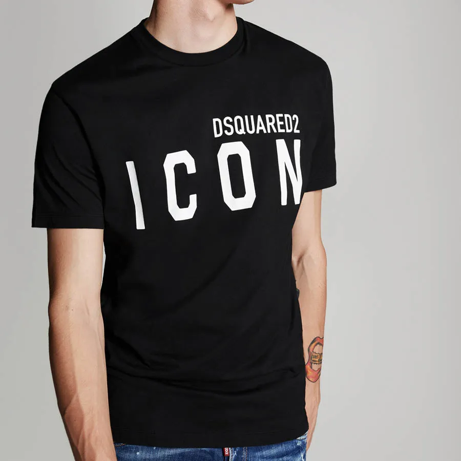 DSQUARED2 - Icon Logo Black T-Shirt