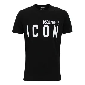 DSQUARED2 - Icon Logo Black T-Shirt