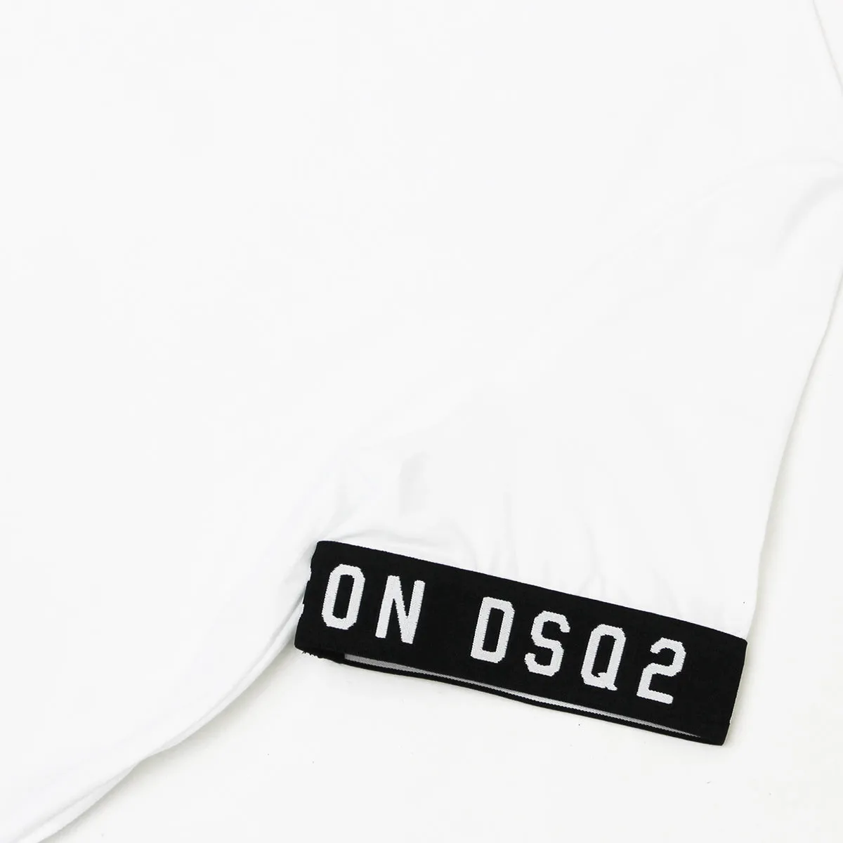 DSQUARED2 Icon Sleeve Band T-Shirt - White | Buy Now