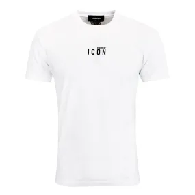 DSQUARED2 Mini Logo T-Shirt | White | Shop Now