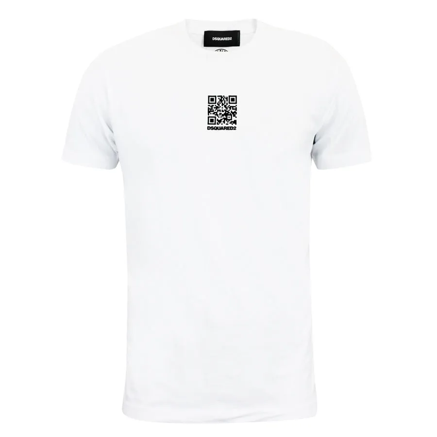 DSQUARED2 - QR Code Logo T-Shirt, White