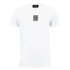 DSQUARED2 - QR Code Logo T-Shirt, White