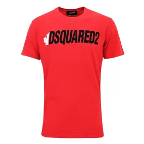 DSQUARED2 Red Logo T-Shirt