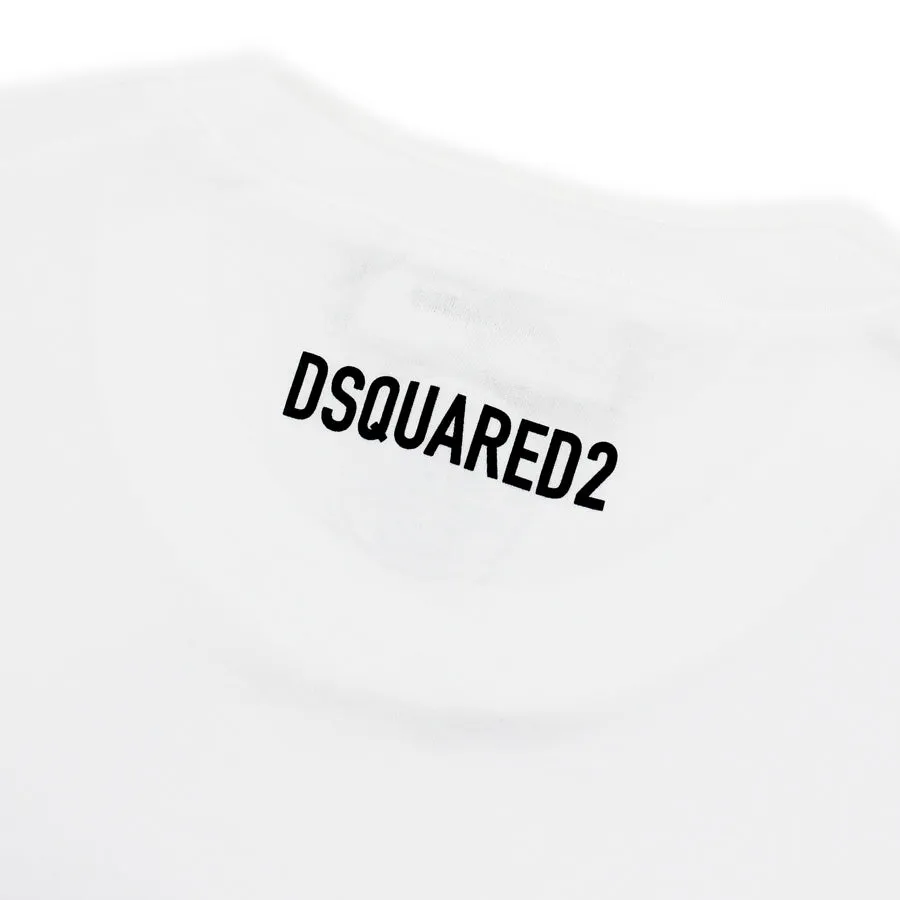 DSQUARED2 - White DSQ2 Logo T-Shirt