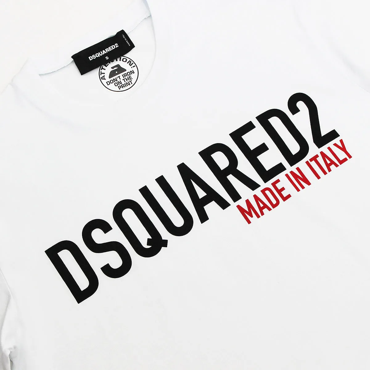 DSQUARED2 white Italy T-shirt