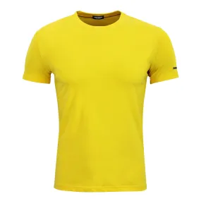 DSQUARED2 Yellow Sleeve Logo T-Shirt