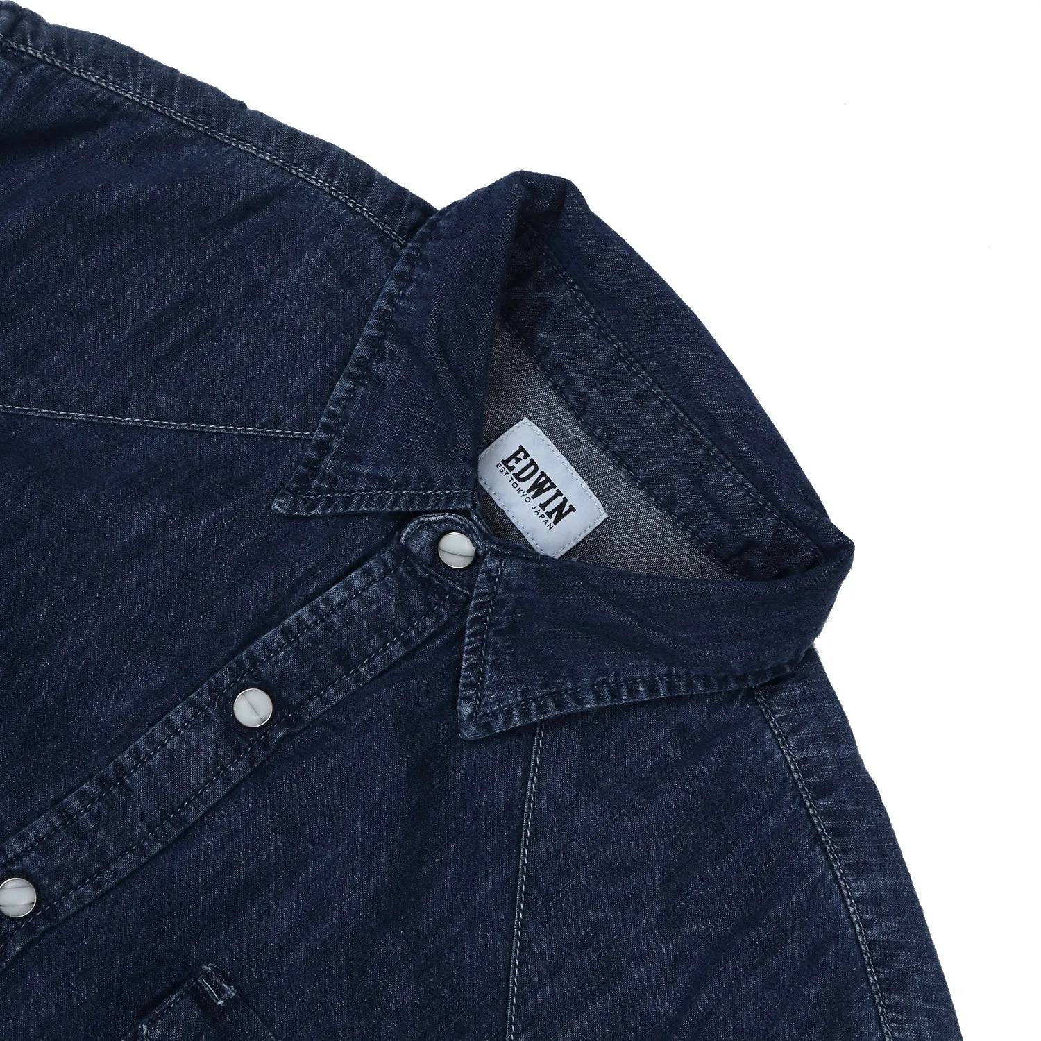 Edwin Memphis Light Blue Denim Shirt