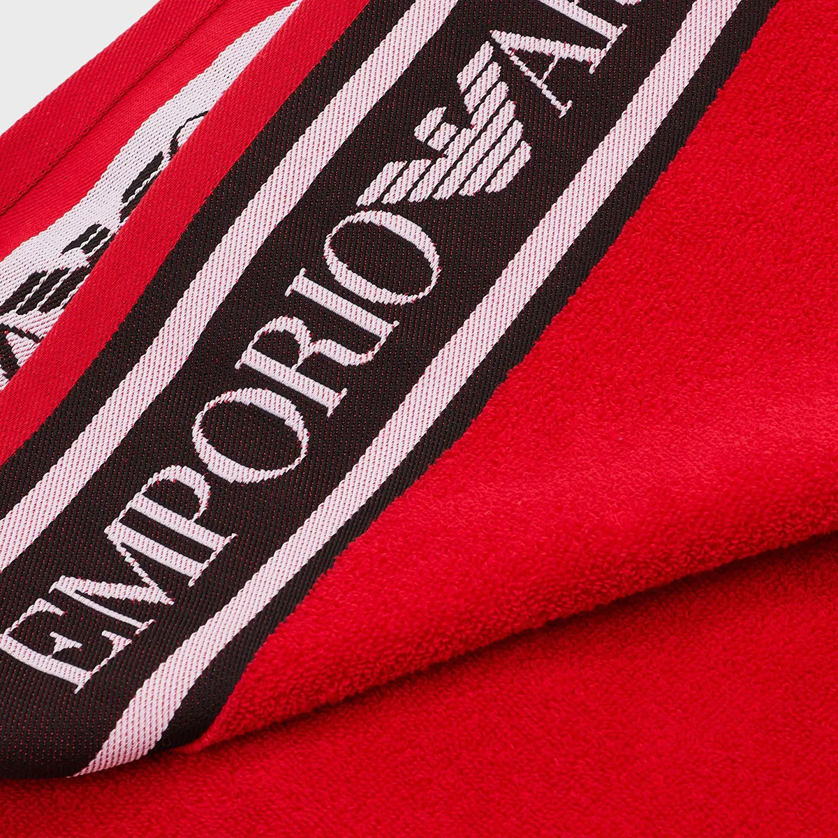 Emporio Armani - Beach Towel - Poppy Red