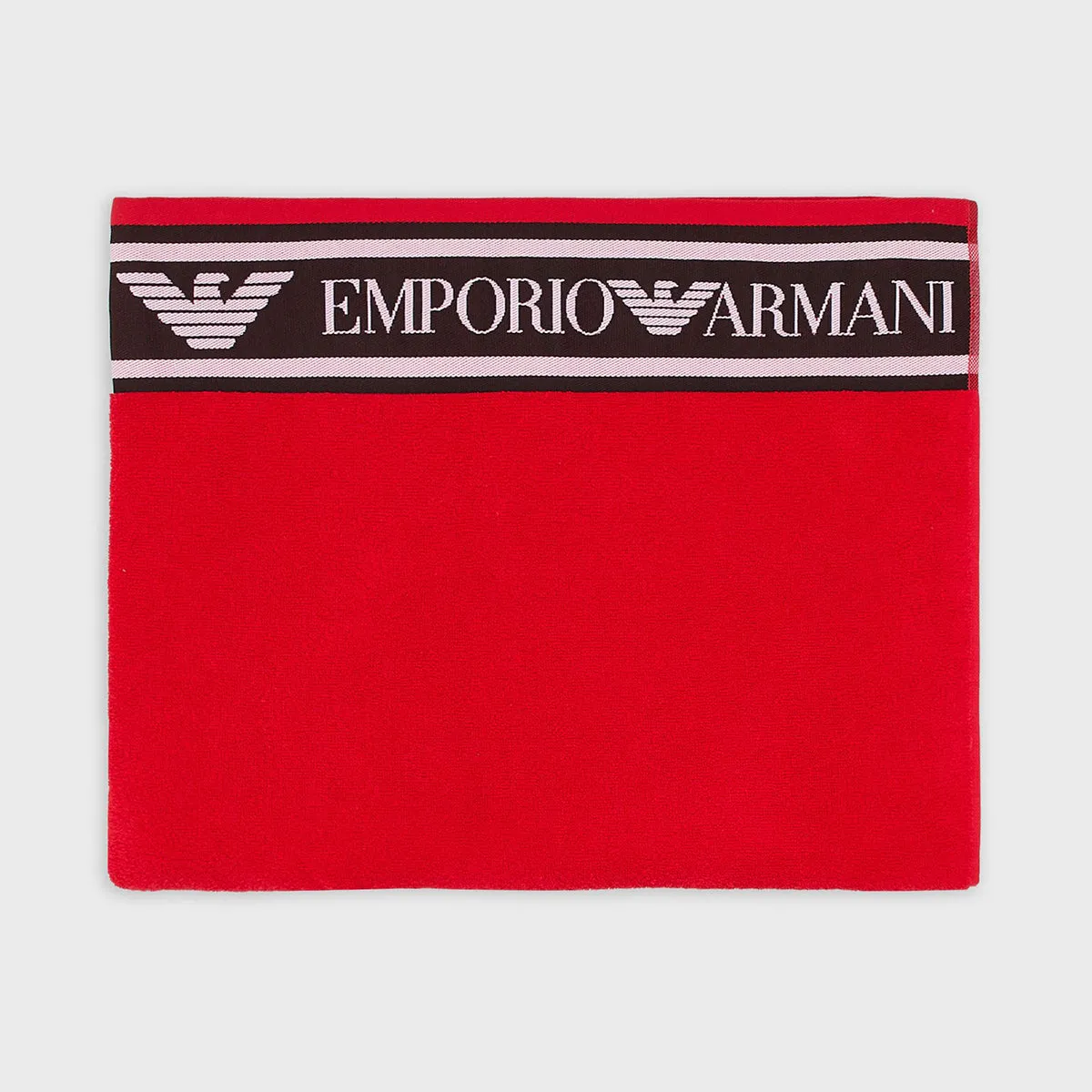 Emporio Armani - Beach Towel - Poppy Red