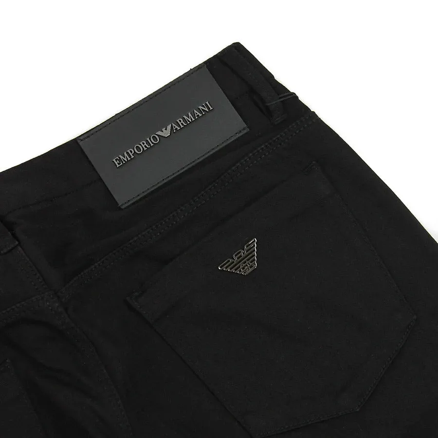 Emporio Armani - J11 Skinny Comfort Jeans Black