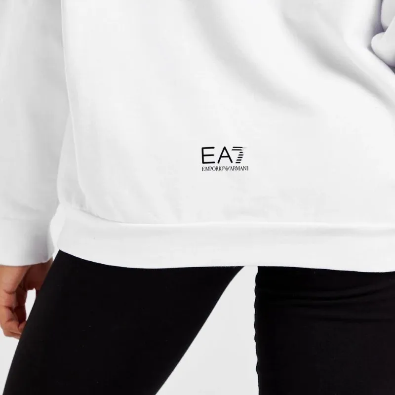 Emporio Armani Long Sleeve Plain Hoodies & Sweatshirts for Street Style