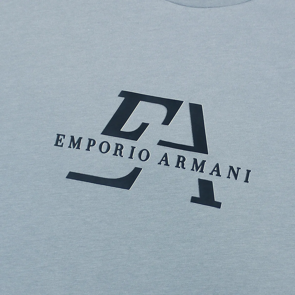 Emporio Armani Steel Grey Bold Logo T-Shirt