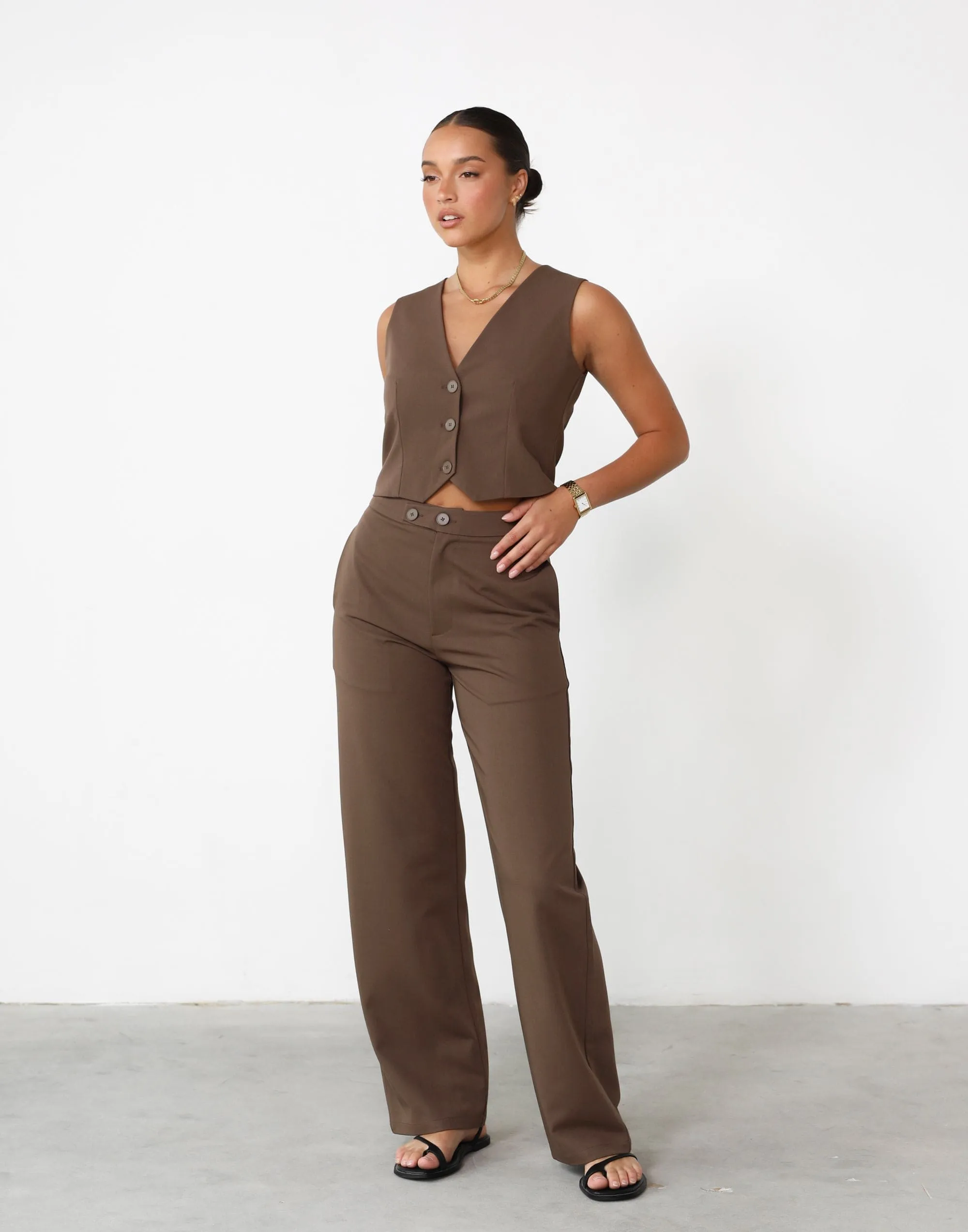 Enfilade Coffee Pants